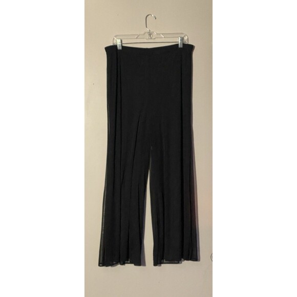 Dress Barn Collection Pants Sheer Lined Palazzo Dress XL Petite - Picture 11 of 11